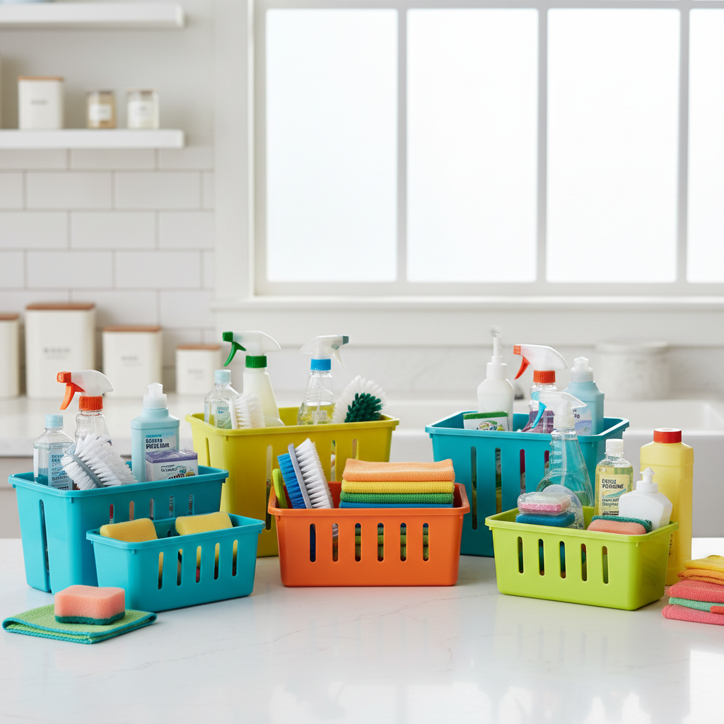 Cleaning Storage & Organization Set