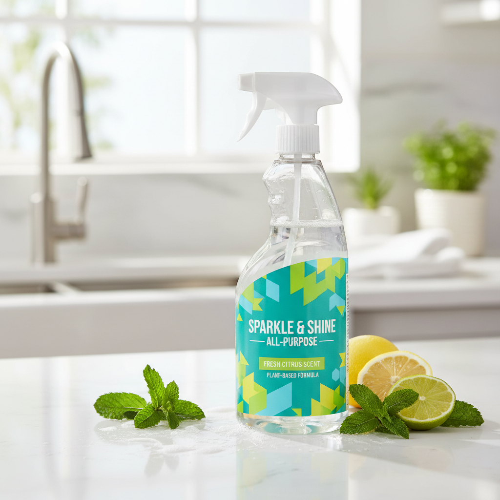 All-Purpose Cleaner Spray – Multi-Surface Formula for Home & Office