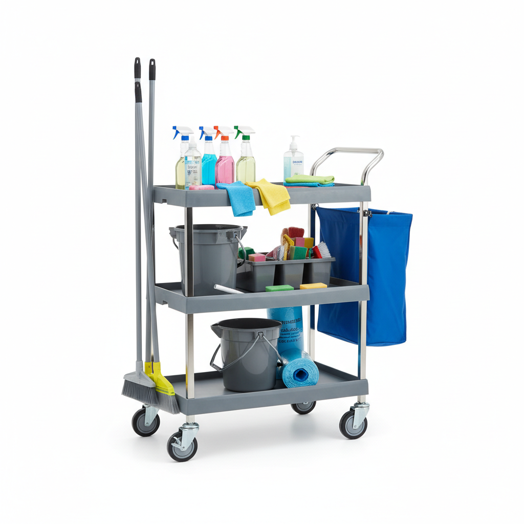 Janitorial Carts & Trolleys